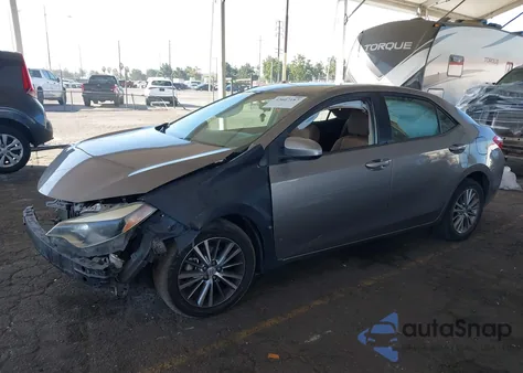 2015 Toyota Corolla Le Plus z USA, uszkodzony, nr VIN 5YFBURHE3FP257606